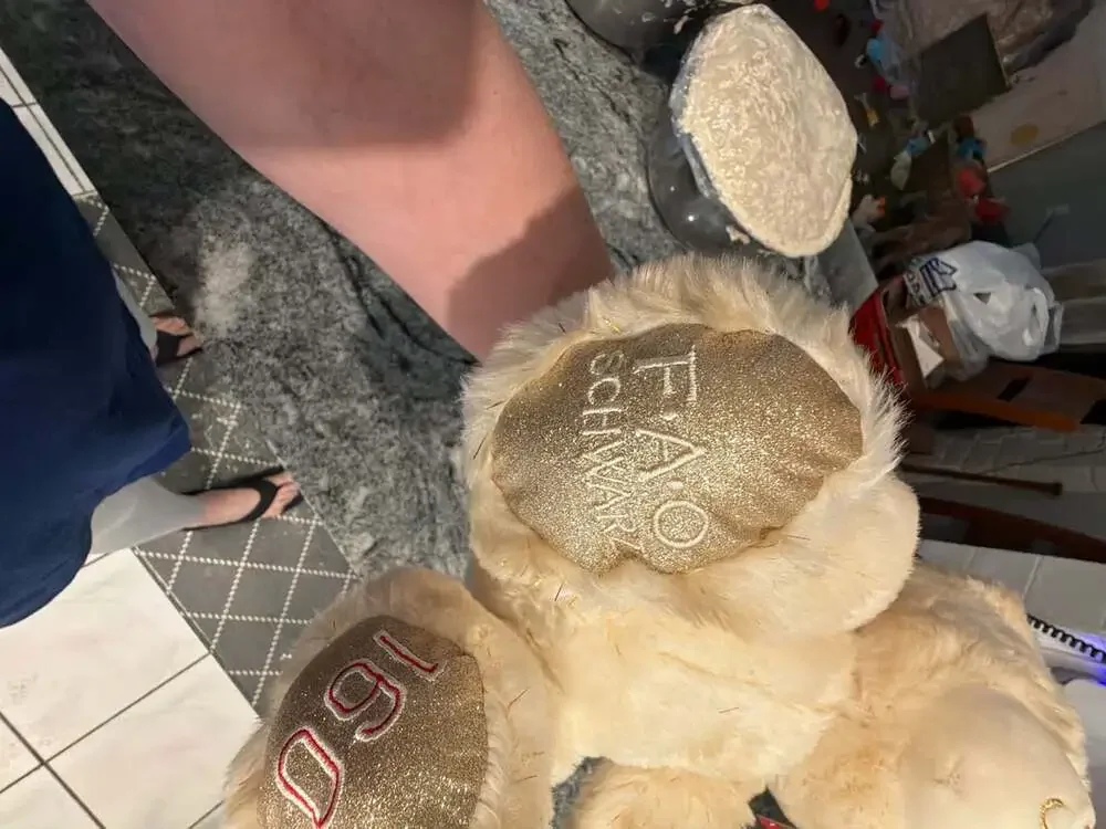 Fao Schwarz 160 Years Of Toys Glitter Bear 12 Inch Stuffed